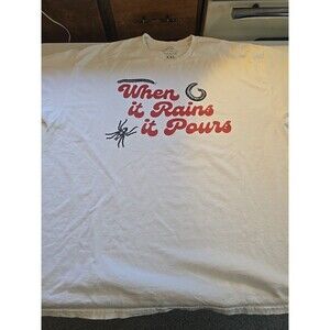 Weather Report T Shirt "When It Rains It Pours" 3xl, Insects